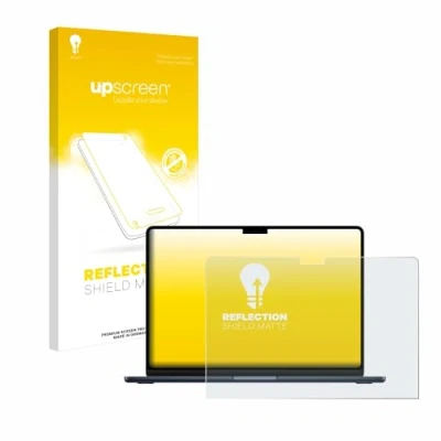 Afbeelding van upscreen Screenprotector voor Apple MacBook Air 13&quot; M3 2024 Folie Beschermfolie anti glare matte