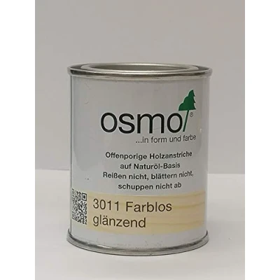 Afbeelding van OSMO Hard Wax Oil Original 2,5 liter, Transparant Satin 125 ml Glossy 3011