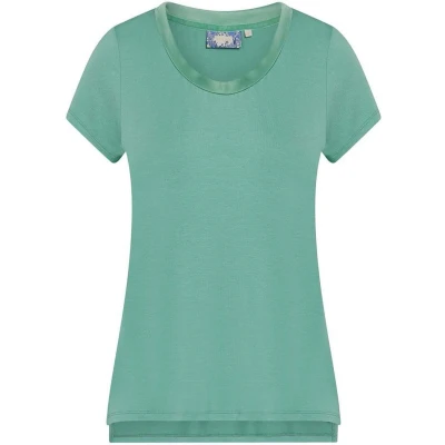 Afbeelding van ESSENZA Luyza Uni Top Korte Mouw Easy green M
