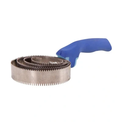 Afbeelding van Premiere Roskam Soft Grip met 4 RVS Bladen Kobalt/Lichtblauw