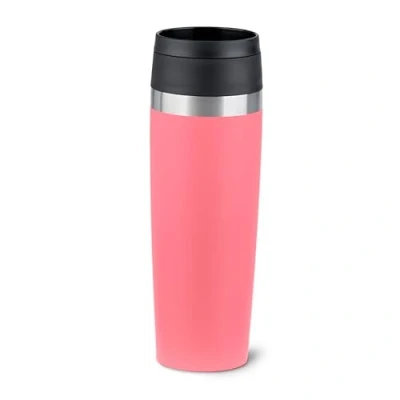 Afbeelding van Emsa Travel Mok N2023950 Gobelet isotherme 500ml, chaud 6 h + 12 froid, 100% etanche, ouverture en fermeture faciles, revêtement poudre, korail
