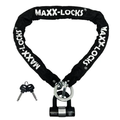 Afbeelding van Maxx Locks Naseby Scooterslot / Brommerslot ART 3 Kettingslot + Loop 100cm