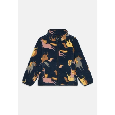 Afbeelding van NAME IT Fleece jas &#039;NMFMEEKO&#039; marine / brokaat honing grijs