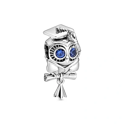 Afbeelding van Pandora 798907C01 Bedel zilver Wise Owl Graduation