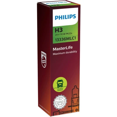 Afbeelding van Philips MasterLife H3 24v 70w PK22s 13336MLC1