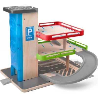 Afbeelding van Woody Garage incl. 2 auto&#039;s 91847