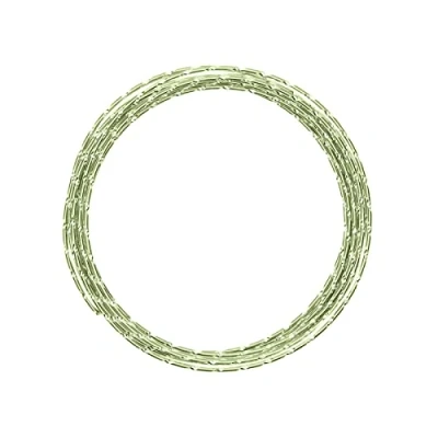 Afbeelding van Vaessen Creative Aludraad diamant sieraden 2 mm x 5 meter buigzaam sieraad appelgroen, aluminium, 500 0,2 cm