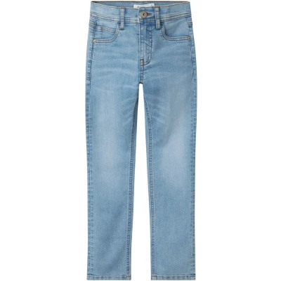Afbeelding van Name it Nkmsilas Slim fit jeans voor kinderen, Maat: 152, Light blue denim