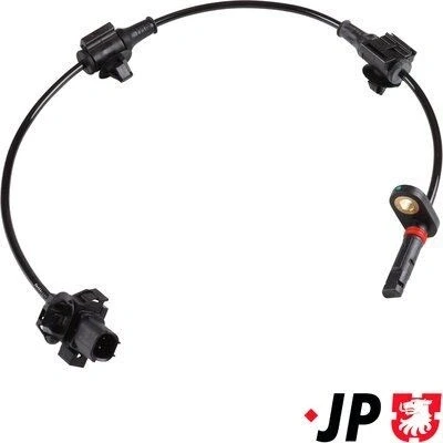 Afbeelding van JP GROUP 3497104680 ABS sensor Achteras rechts Actieve 540mm zwart