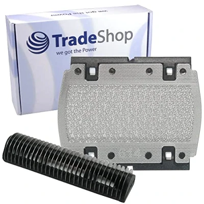 Afbeelding van Trade Shop combipack messenblok, scheermes compatibel met scheerapparaat Braun 350, 355, 370, 375, 5614, 5615, P10, Pocket Twist