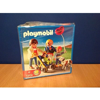 Afbeelding van Gezinswandeling met buggy PlayMobil 3209