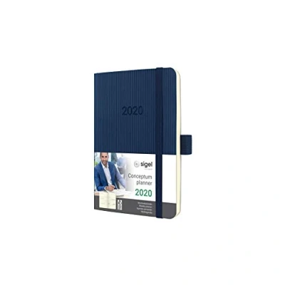 Afbeelding van SIGEL C2033 weekkalender 2020, ca. A6, donkerblauw, softcover Conceptum andere modellen