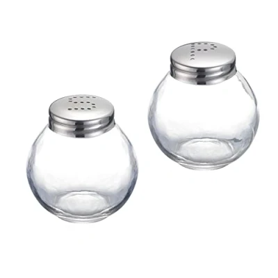 Afbeelding van Westmark Peper en zoutstel, 2 delig, inhoud: elk 50 ml, glas/roestvrij staal, Roma, zilver/doorzichtig, 65462270