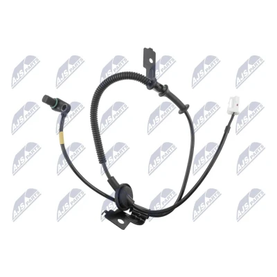 Afbeelding van NTY HCA KA 352 ABS sensor Achteras links Met kabel Actieve 2 polig Hoekig KIA: Picanto II (TA) 1.0, 1.0 Bi Fuel, 1.2, LPG 2011 2017