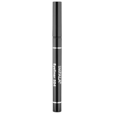 Afbeelding van Impala vloeibare eyeliner marker 504 intens zwart voor lijnen van verschillende diktes