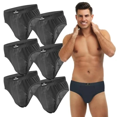 Afbeelding van 6 12 slips heren onderbroeken mannen slip ondergoed, 6. stuks 565, 6XL