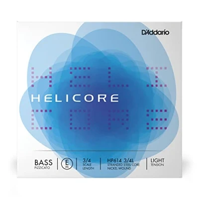 Afbeelding van D&#039;Addario Helicore 3/4 Schaal Lichtspanning Pizzicato Bass Enkele E String