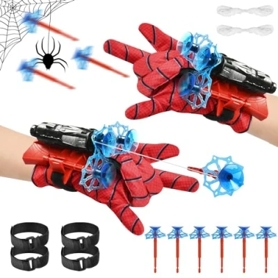 Afbeelding van Spider Launcher handschoenen, Launcher, Kids Hero Web Shooter, polsspeelgoedset, Cosplay Glove