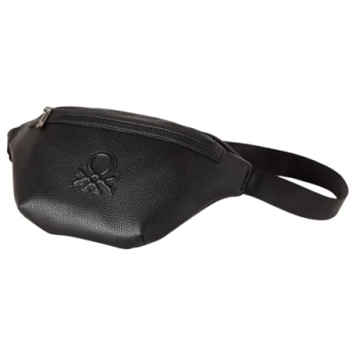 Afbeelding van United Colors of Benetton Heuptas, Heren, Maat: One Size, Black