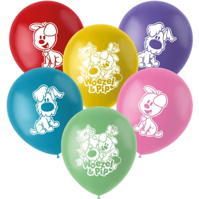 Afbeelding van Woezel en Pip Ballonnen 6 stuks