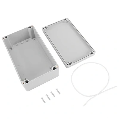 Afbeelding van Electrical Enclosure Box IP65 Waterproof Junction Boxes Cable Connector, ABS Plastic Outdoor Project Instrument Case(200 * 120 75mm)