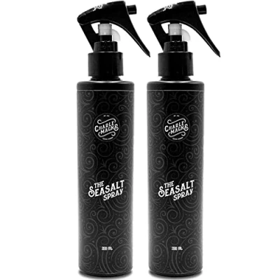 Afbeelding van Charlemagne zeezoutsprayhaar 2 Set Zoutspray voor haar (2 x 200 ml) Salva Water Spray Hair Sea Salt Matt Hairspray Men Volume Textuur Mat Saline