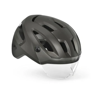 Afbeelding van MET Intercity MIPS Fietshelm Mannen &amp; Vrouwen E bike Volwassenen Elektrische Fiets Maat M (56 58cm) NTA 8776 Titanium Metallic Matt (Grijs)