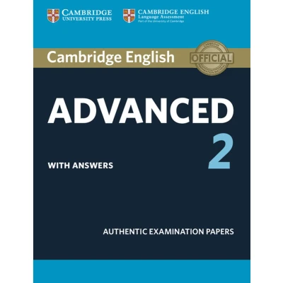 Afbeelding van Cambridge English Advanced 2 Student&#039;s Book with answers: Authentic Examination Papers: Vol.