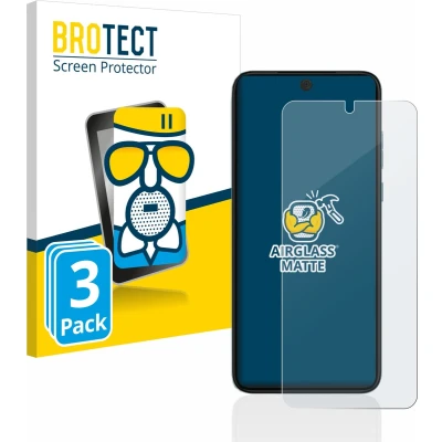 Afbeelding van BROTECT Screenprotector voor Motorola Edge 30 Neo Folie Beschermfolie Beschermglas matte (3 Stuks)