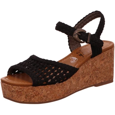 Afbeelding van Blowfish Malibu Sandalen met hoge hak, Dames, Maat: 42, Black Kunststof