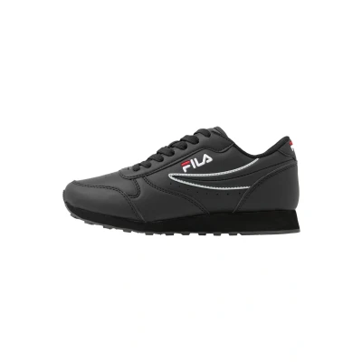 Afbeelding van Fila Orbit Sneakers laag, Dames, Maat: 37, Black Hoogwaardig imitatieleer