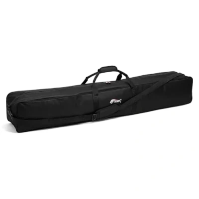 Afbeelding van TIGER Speaker en Microfoon Stand Gewatteerde Hardware Bag 132cm x 20.5cm 19cm Zwart MCA30 BK
