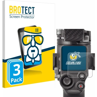 Afbeelding van BROTECT Screenprotector voor DJI RS 4 Folie Beschermfolie Beschermglas transparant (3 Stuks)