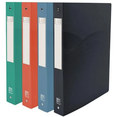 Afbeelding van Ordner Osmose gerecycled A4 rug 40 4 ringen PP assorti Oxford