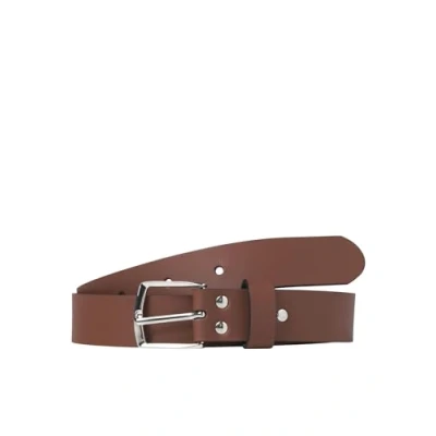 Afbeelding van JACK&amp;JONES Herenjas JACNOOR Belt Synthetische riem, cognac, 85, 85