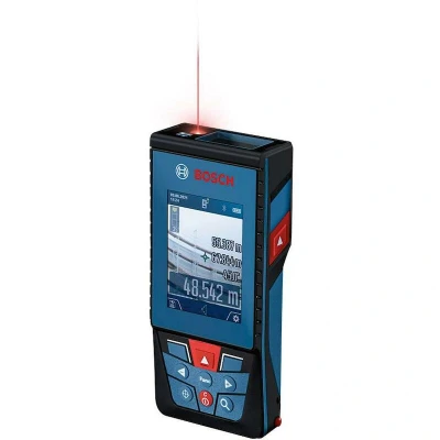 Afbeelding van Bosch Professional laserafstandsmeter GLM 100 25 C (geïntegreerde camera, bereik: max. m, robuust, IP54, ± 1,5 mm*, 3 AA batterijen, handlus, etui)