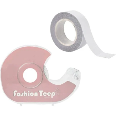 Afbeelding van Teep Fashion Tape Dubbelzijdig Kleding Dress Op Rol 5 Meter Transparant