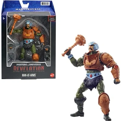 Afbeelding van Masters of the Universe GYV13 Masterverse Revelation Maa Classic Actie Figuur, ca. 18 cm hoog, speelfiguren en verzamelobjecten, leeftijd vanaf 6 jaar