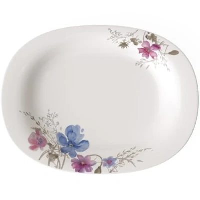 Afbeelding van Villeroy &amp; Boch Serveerschaal Mariefleur Gris Basic