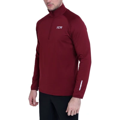 Afbeelding van Winter Run Top met Halve Rits voor Heren Cabernet