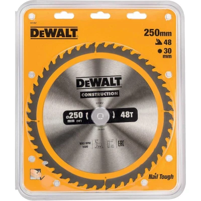 Afbeelding van DeWalt Accessoires Cirkelzaagblad 250x30x48t, positief 10, kerf 3mm DT1957 QZ