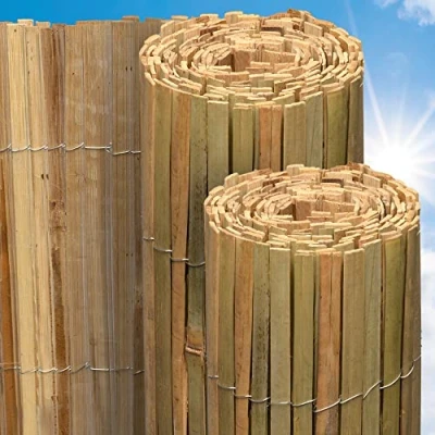 Afbeelding van Sol Royal Privacy Scherm Bamboo 100x600 cm SolVision B89 Weerbestendig FSC® Bamboe Mat als Wind voor Tuin &amp; Balkon Robuust Natuurlijk Inkijkbescherming van