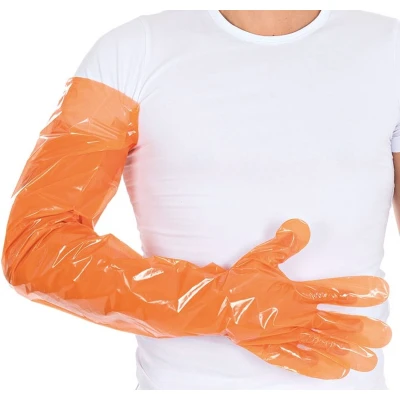 Afbeelding van Veterinaire handschoenen wegwerp Softline Extra Lang 50st. lange