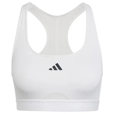 Afbeelding van adidas Dames Powerreact Training Medium Ondersteuning BH Sportbeha, MEG Wit