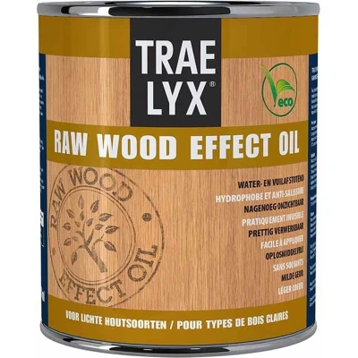 Afbeelding van Trae Lyx Raw Wood Effect Oil Lichthout 0,25 liter
