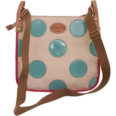 Afbeelding van Fossil dames crossbody schoudertas aqua sleutelvak