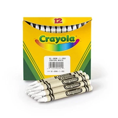 Afbeelding van Crayola Crayons Wit 12/Pkg