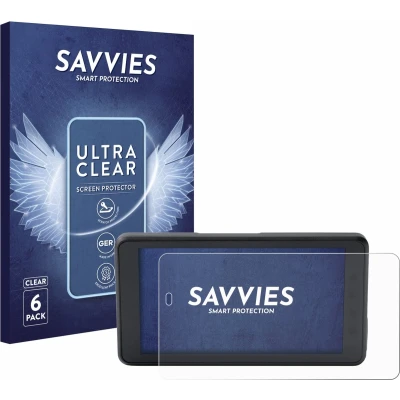 Afbeelding van Savvies Screenprotector voor BMW ConnectedRide Navigator Folie Beschermfolie transparant (6 Stuks)