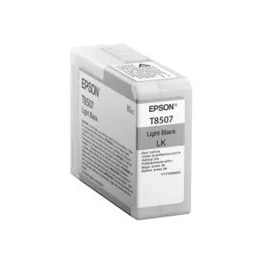 Afbeelding van Epson T8507 Inktcartridge Licht zwart