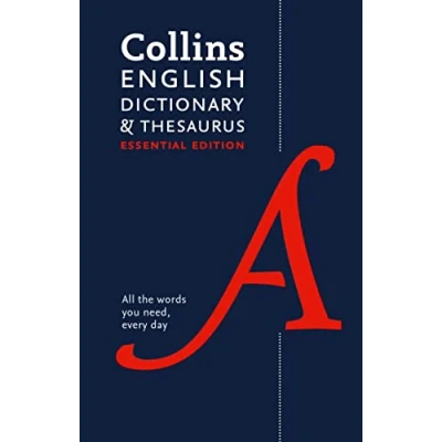 Afbeelding van Collins English Dictionary and Thesaurus Essential edition: All in One Support for Everyday Use